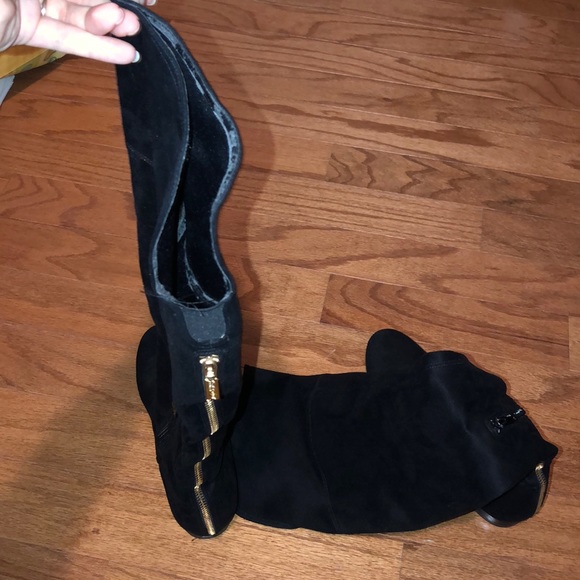 Ivanka Trump over the knee black boots 6M - Picture 4 of 8